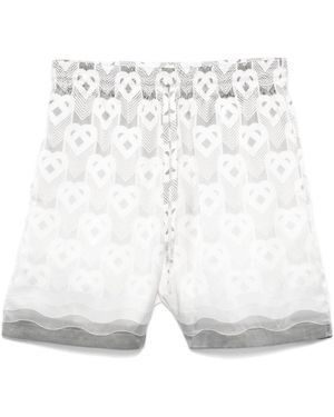 CASABLANCA Casual Shorts - White