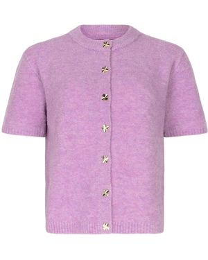 Ydence Kitty Vest - Paars