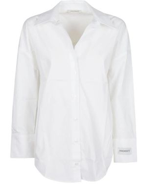 hinnominate Overhemden ,Wit ,Shirt Met Lange Mouwen