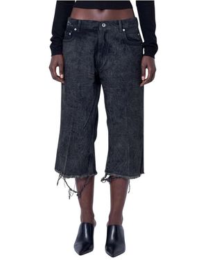 Rick Owens Bolan Cutoffs - Blauw