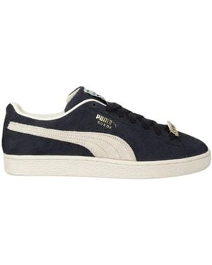 PUMA Suede Schnürschuhe - Blau