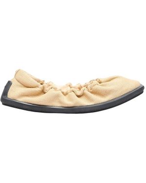 Eytys Canvas Ballerina Flats Ronde Neus - Naturel