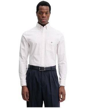 GANT Formal Shirts - Blanco