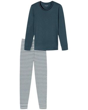 Schiesser Pyjama - Blau