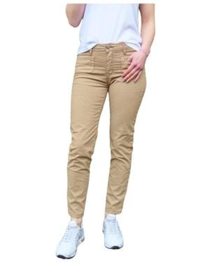 Islow Slim-Fit Trousers - Natural