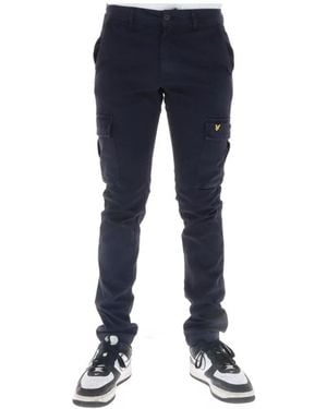 Lyle & Scott Blaue Cargo Hose Mit Taschen