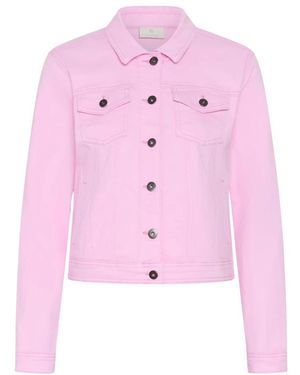 Kaffe Denim Jackets - Rosa