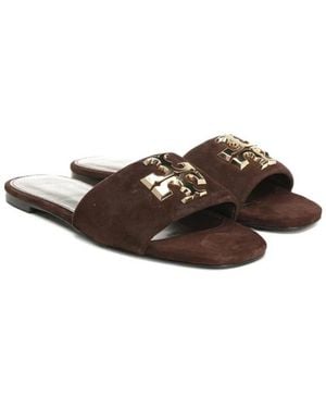 Tory Burch Sliders - Marron