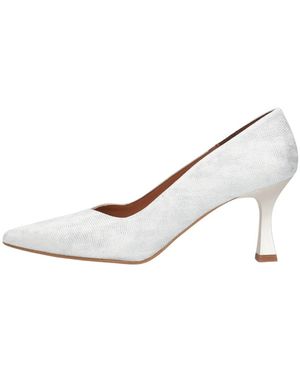Notre-v Pumps Met Puntige Neus En Kegelhiel - Wit
