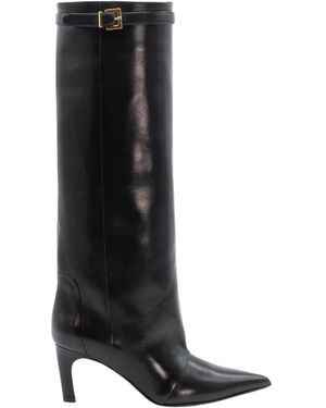Lella Baldi Heeled Boots - Noir