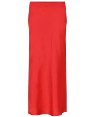 Bruuns Bazaar Maxi Skirts - Rojo
