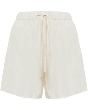 Laneus Casual Shorts - White