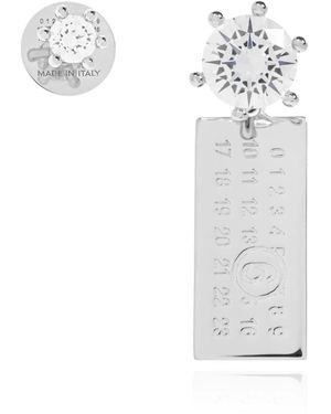 MM6 by Maison Margiela Earrings - Blanco