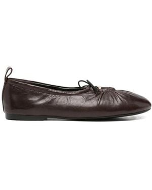 ADRIANNA FERETTI Ballerina Shoes - Brown