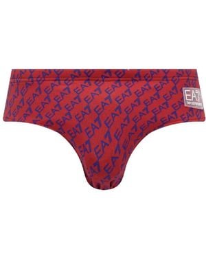 EA7 Beachwear - Rosso
