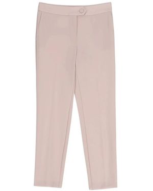 Imperial Cropped Trousers - Pink