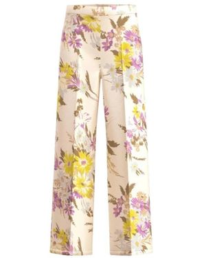 Marella Wide Trousers - Metallic