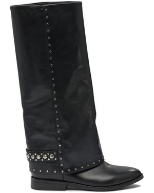Strategia High Boots - Black