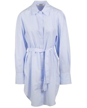 Grifoni Shirt Dresses - Blue