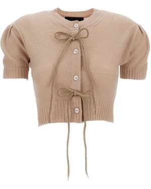 Simone Rocha Cashmere Knitwear - Neutro