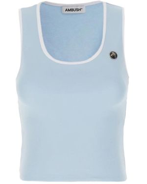 Ambush Sleeveless Tops - Blue