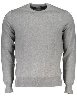 North Sails Trui Met Ronde Hals Klassieke Stijl - Grijs
