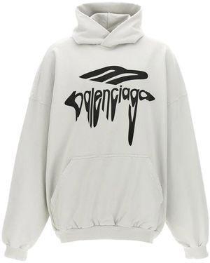 Balenciaga Hoodies - Grey