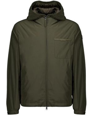 Moncler Austerin Kapuzen-Kurzdaunenjacke - Grün