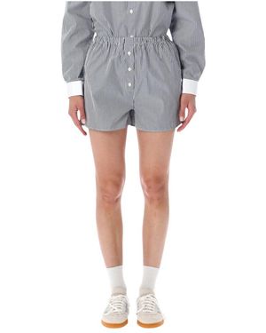 Sporty & Rich Short Shorts - Grey