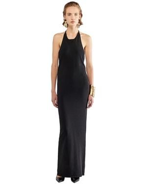 Erika Cavallini Semi Couture Maxi Dresses - Black