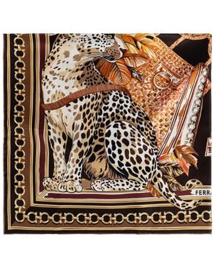 Ferragamo Silky Scarves - Métallisé
