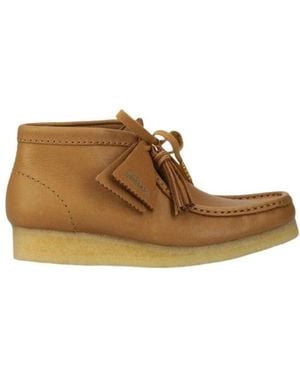 Clarks Lace-Up Boots - Marron