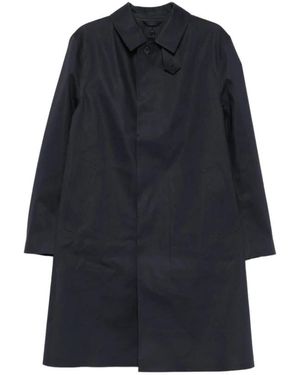 Mackintosh Jassen ,Blauw ,Enkelrijige Jas
