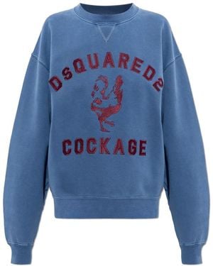 DSquared² Sweatshirts - Blue