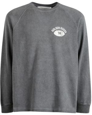 Golden Goose Long Sleeve Tops - Grey