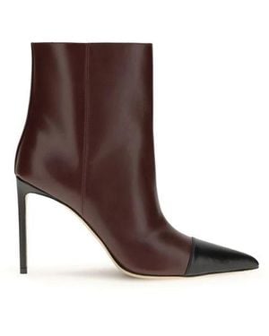 Francesco Russo Heeled Boots - Marrone