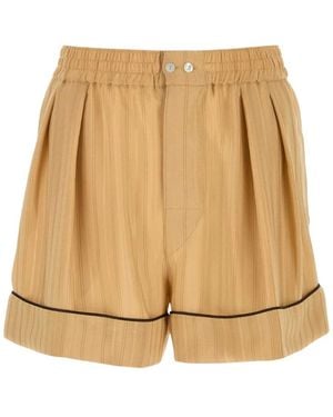 Saint Laurent Short Pyjama Fit Ron - Natur