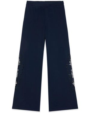 Oltre Wide Trousers - Azul