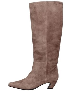 Marc Ellis High Boots - Brown