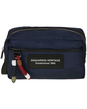DSquared² Toilet Bags - Blu