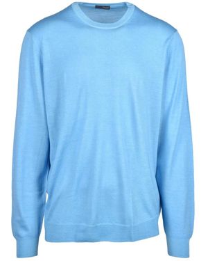 Drumohr Maglioncino Girocollo - Blau