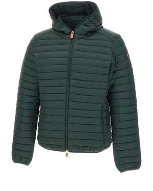 Save The Duck Down Jackets - Green