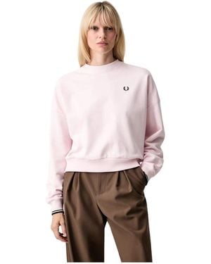 Fred Perry Sweatshirts - Rosa