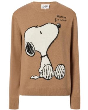 Mc2 Saint Barth Round-Neck Knitwear - Marron