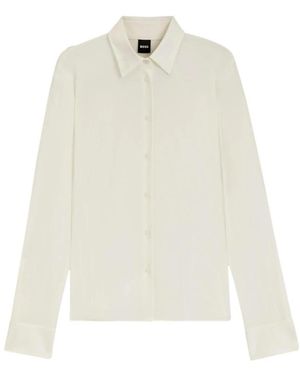 HUGO Overhemden ,Wit ,Katoen Bronta Tuesday Shirt
