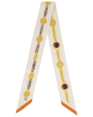 Versace Silky Scarves - Metálico