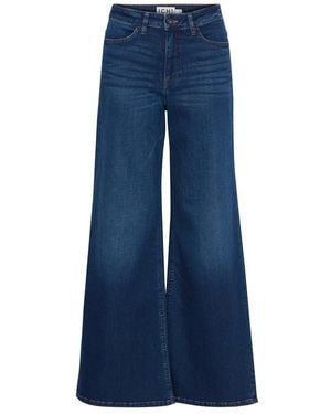 Ichi Wide Jeans - Blue