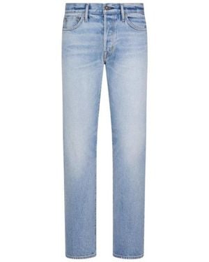 Tom Ford Straight Fit Jeans - Blue