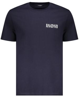 Balmain T-Shirts - Blue
