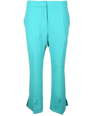 Semicouture Wide Trousers - Blue